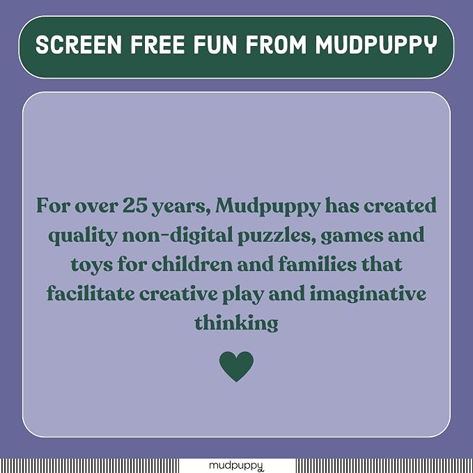 Mudpuppy Woodland Forest — 64 Piece Search & Find Puzzle Jigsaw Puzzle Featuring Diverse Woodland Animals and Over 40 Hidden Images to Find for Ages 4+