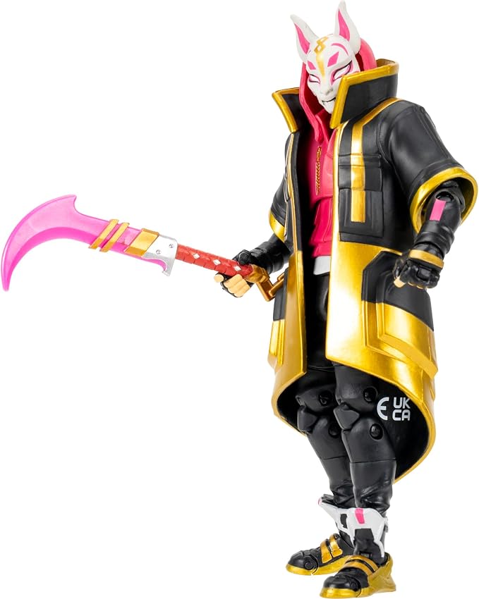 Fortnite Legendary Drift - 6-inch Articulated Figure with Harvesting Tool, Back Bling, and Code for Bonus Virtual Item