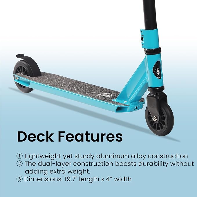 Pro Scooters for Kids 8 +, Teens and Adults | Two Different Scooter Heights 31.5” and 36.6”to Choose from