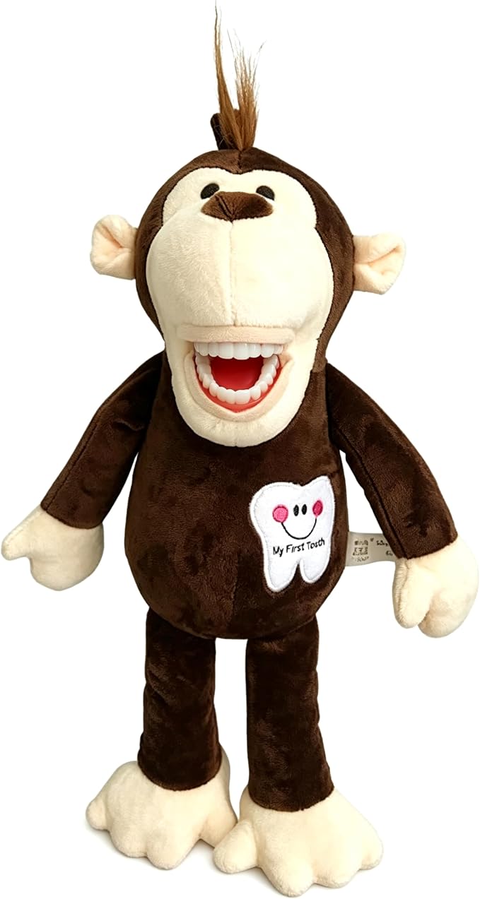 Tooth Fairy Plush Doll, Dental Stuffed Oral Health Presentation Puppet Doll Tooth Fairy Dental Educational Plush Small Size Doll with Teeth for Kids Chidren Boys Girls