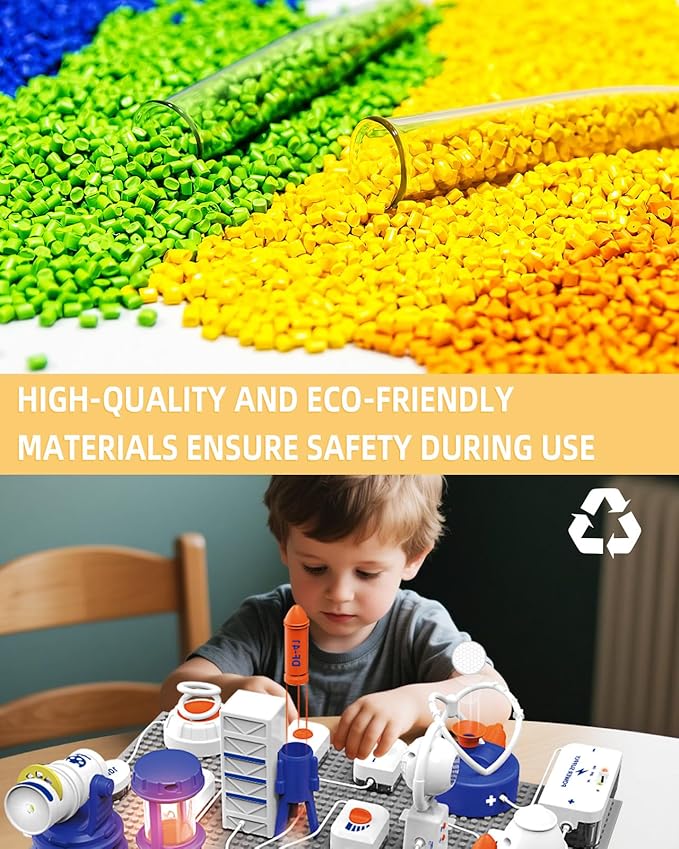 Science STEM Kits for Kids, Electronics Exploration Kit, 41 Pcs DIY Circuit Parts, Over 700 Projects, STEM Educational Toy Gifts for Kids Boys Girls Ages 3 4 5 6 7 8 9 10 11 12, Color Project Manual