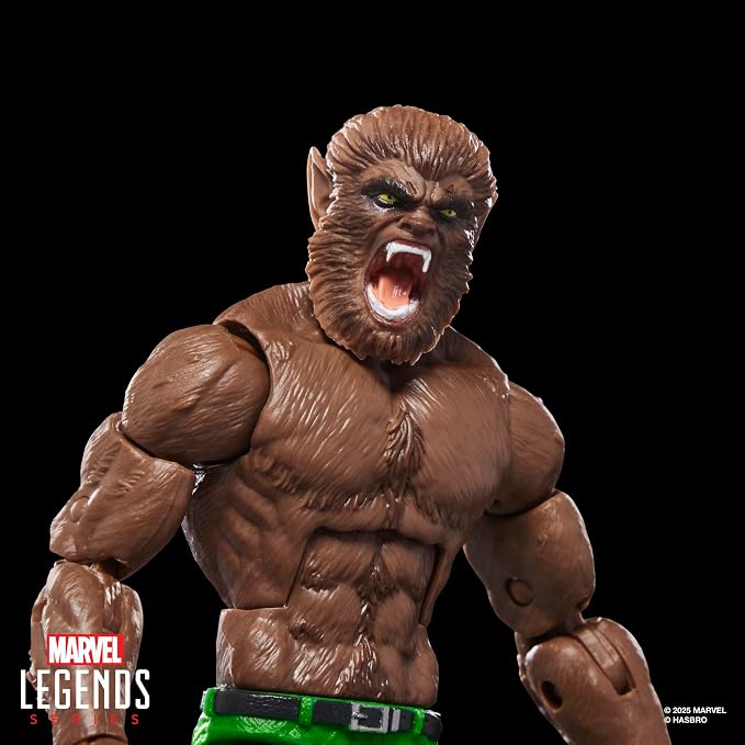 Marvel Legends Series Werewolf by Night, Marvel Comics Collectible 6-Inch Scale Action