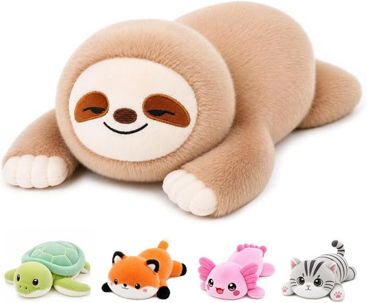 Sloth Weighted Stuffed Animal, Soft Plush Toy Gift (17.3 Inch, 1.7 Lbs)
