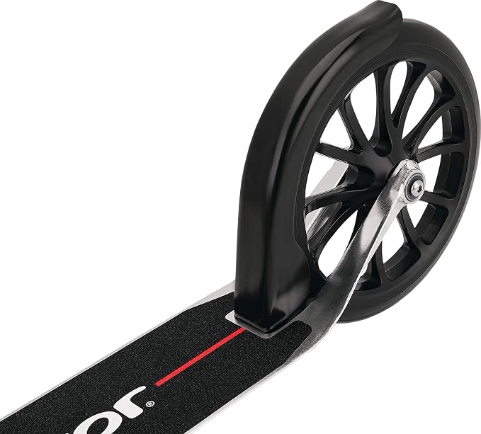 Razor A6 Kick Scooter for Kids Ages 8+ - Extra-Tall Handlebars & Longer Deck, 10" Urethane Wheels, Aluminum Frame, Anti-Rattle Technology, for Riders Up to 220 lbs