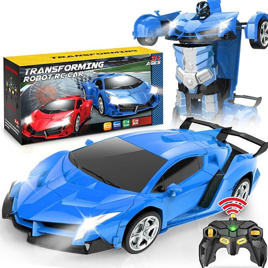 Dolanus Remote Control Car - Transform Robot RC Cars, Toys for Ages 5-7, Kids Toys, 4 Year Old Boy Toy, Toy for 3 4 5 6 7 8 10 12 Years Old Boy, Gifts for Boys Kids Toddlers Birthday