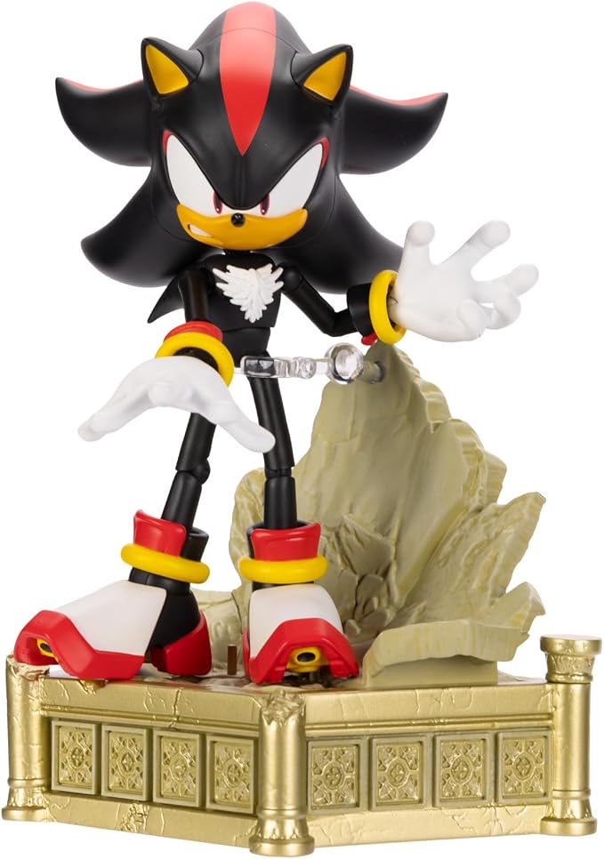 Sonic The Hedgehog Shadow Action Figure Six-Inch Scale Customizable Collector Edition Figure