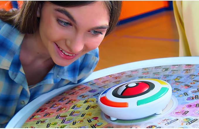 Pokemon Trainer Expert - Electronic Guessing Board Game, Listen to The Game Master Clues to Identify 151 Different Pokemon, Kids Ages 6+, 1-4 Players Brown Box Packaging