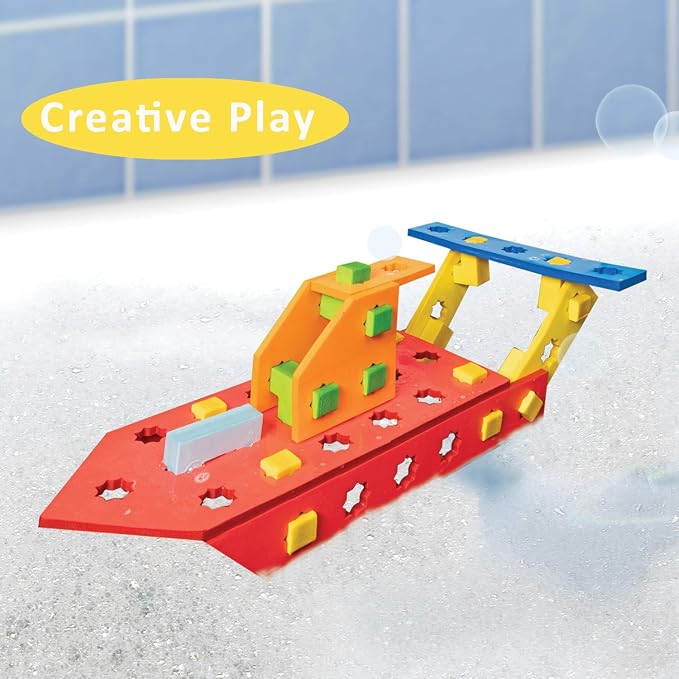 BathBlocks STEM Floating Construction Set Bath Construction Toys Bath Building Toys Bath Building Toys Bath Building Sets in Science Museums and Childrens Museums nationwide