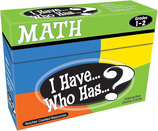 Teacher Created Resources I Have... Who Has...? Math Games Grade 1-2 (7817)