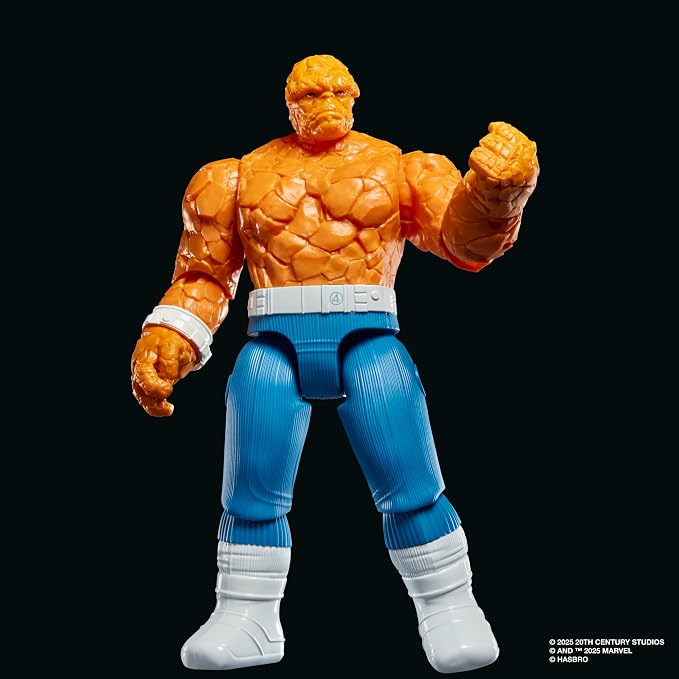Marvel Studios Titan Hero Series The Fantastic Four: First Steps Marvel’s The Thing Action Figure, 12-Inch-Scale (30 cm) Super Hero Figures & Toys, 4+