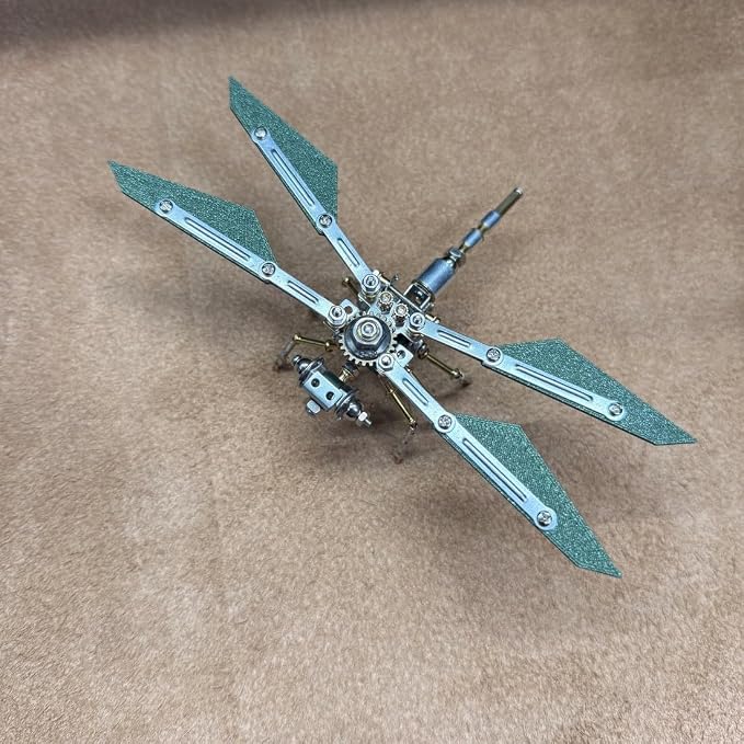 3D Metal Bee Puzzle for Adults, 126PCS Fengyi Cruiser Mechanical Bee Model Kit, DIY Assembly Metal Puzzle Decoration Gift for Birthday Christmas