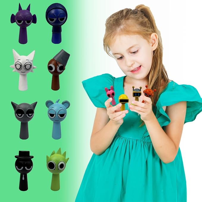 Action Figures Mystery Box,Mystery Box,Office Room Figurine Decor for Adults (Multicolor-12PCS)
