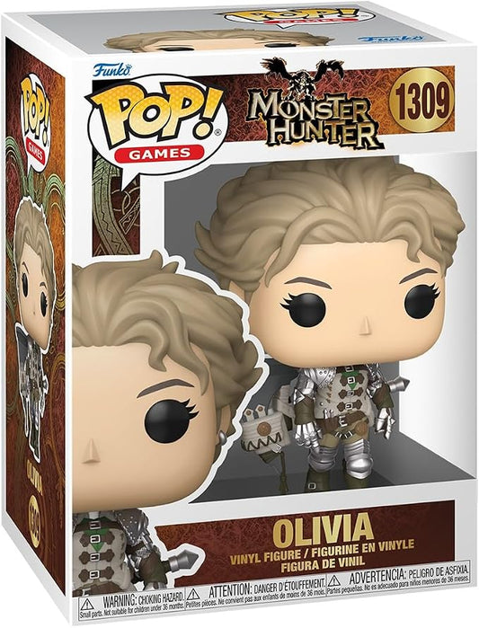 Funko Pop! Games: Monster Hunters Wilds - Olivia - Collectable Vinyl Figure - Gift Idea - Official Merchandise - Toys for Kids & Adults - Video Games Fans - Model Figure for Collectors and Display