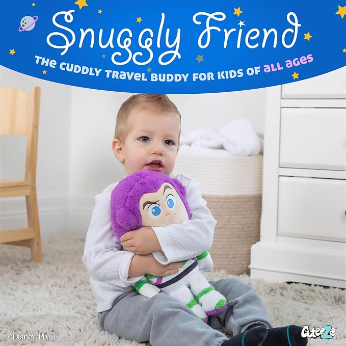 Kids Preferred Disney Pixar Toy Story Buzz Lightyear Toy Cuteeze Extra Soft Plush Stuffed Animal Toy for Baby and Toddler Boys and Girls 12 Inch Size