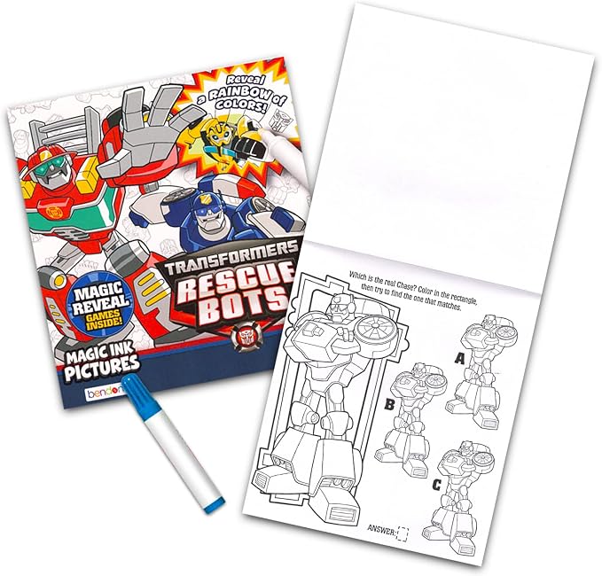 12 Mess Free Imagine Ink Coloring Book Set for Kids - Bulk Bundle with 12 No Mess Coloring Books (Sonic, Bluey, Mickey, Minnie, Spidey, Peppa Pig)