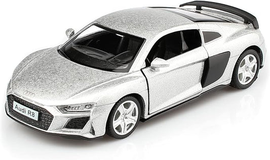 TOKAXI 1/36 Scale Audi R8 Diecast Model Cars,Pull Back Vehicles Toy Cars,Cars Gifts for Boys Girls