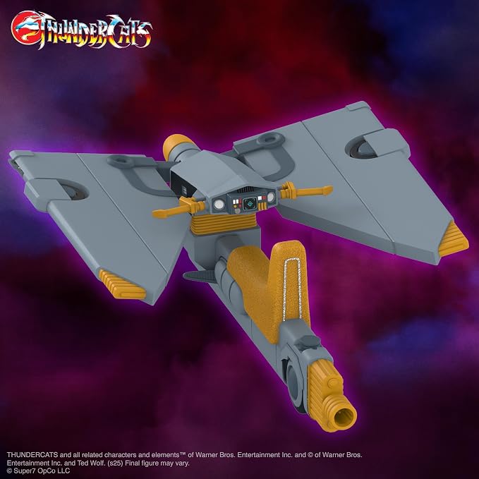 Super7 ULTIMATES! Thundercats Skycutter (Small Vehicle) - 7" Thundercats Action Figure with Accessories - Classic Cartoon Collectibles and Retro Toys