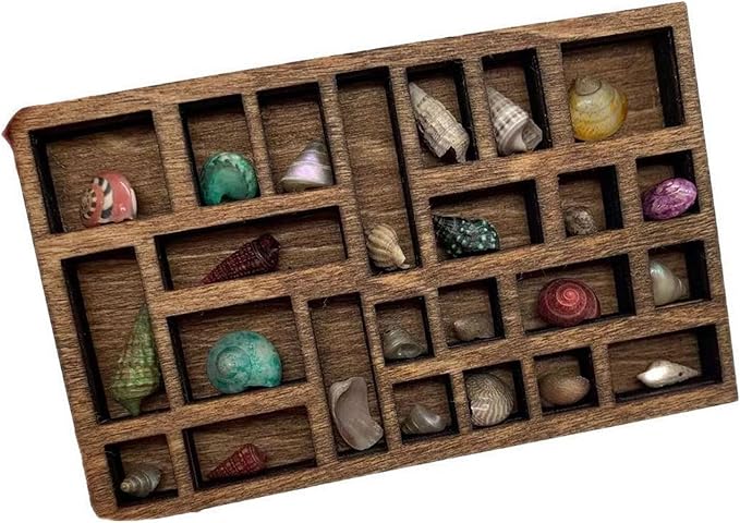 5X 1:12 Miniature Trinket Shelf Crystal Shelf Decor Printers Tray
