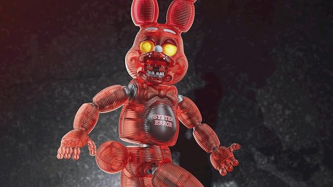 Five Nights at Freddy’s Endo-Series Collector Figure - 6-Inch Endo-1 with Swapable Toy Bonnie and System Error Toy Bonnie Parts
