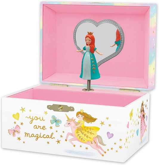 Giggle & Honey® Musical Princess Jewelry Box for Girls | Music Boxes for Little Girls | Toddler Jewelry Box for 4 Year Old Kids | Toys for Toddlers | Birthday Gifts for Kids 5, 6, 7, 8, 9 Years