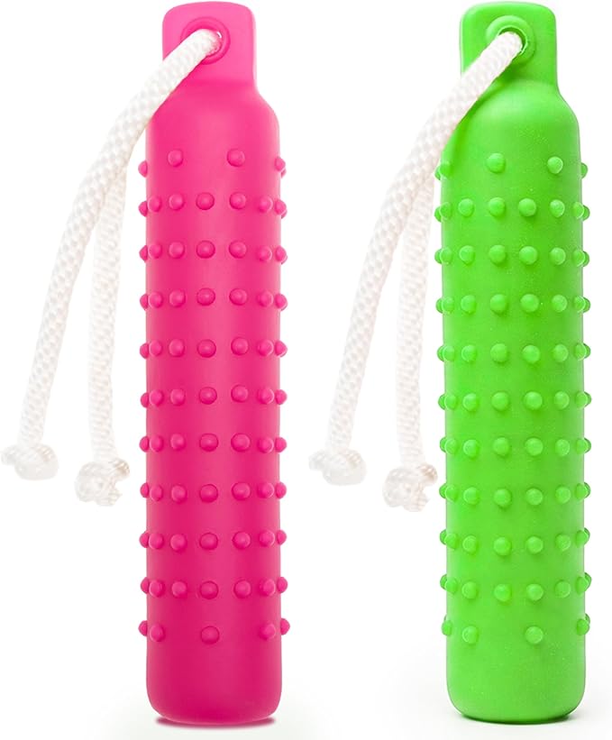 Dog Float Toy - Interactive Training Bumper & Fetching Retrieving Dog Water Toys Dummy Outdoor - Lightweight for Float on the Water Pool Fetch Pet Toys for Small, Medium, Large Dogs