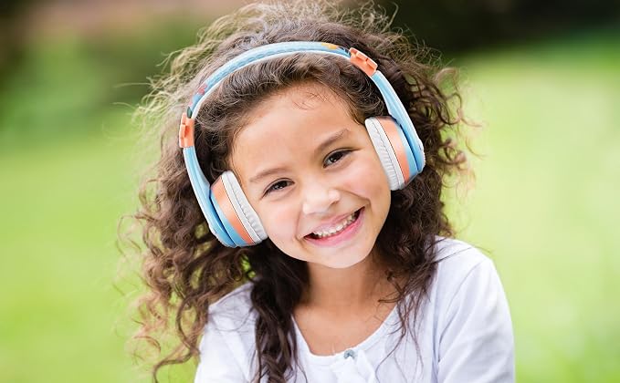 Moana 2 Bluetooth Headphones for Kids. Wireless Headphones for School, Home or Travel