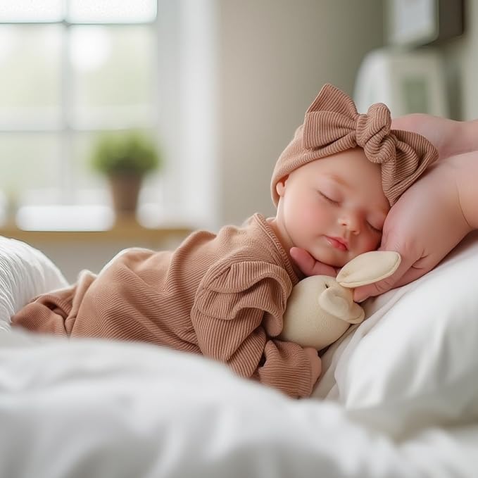 BABESIDE 16 Inch Silicone Baby Doll Weighted 4 Pounds,[NOT Vinyl] Realistic Baby Doll Girl Lifelike Reborn Baby Dolls Silicone Full Body Gift with Accessories for Kids 3+ & Collectors