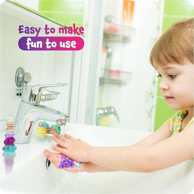 Dan&Darci Unicorn Soap Making Kit - Girls Crafts DIY Project Age 6+ Year Old Kids - Unicorn Girl Birthday Gifts - Science Activity Teenage Gift - Make Your Own Soap - Craft Toys Ages 6 7 8 9 10 11 12
