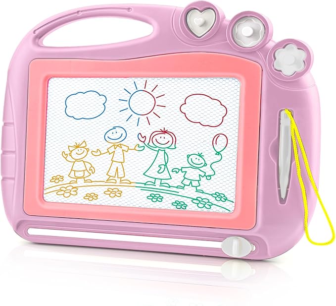Magnetic Drawing Board, Toddler Toys for Age 1 2 3 Boys Girls, Toddler Drawing Board, Birthday Easter Christmas Halloween Kids Toy Gifts for Boys and Girls