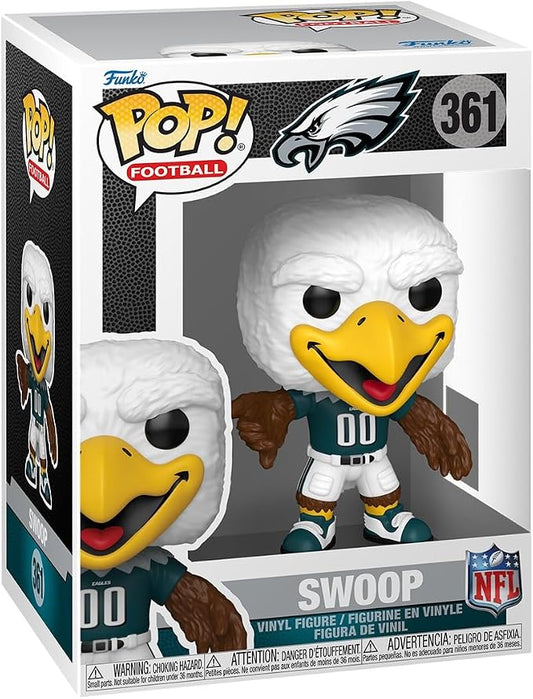 Funko Pop! NFL Mascots: Eagles - Swoop - NFL Mascots and Marks - Collectable Vinyl Figure - Gift Idea - Official Merchandise - Toys for Kids & Adults - Sports Fans - Model Figure for Collectors