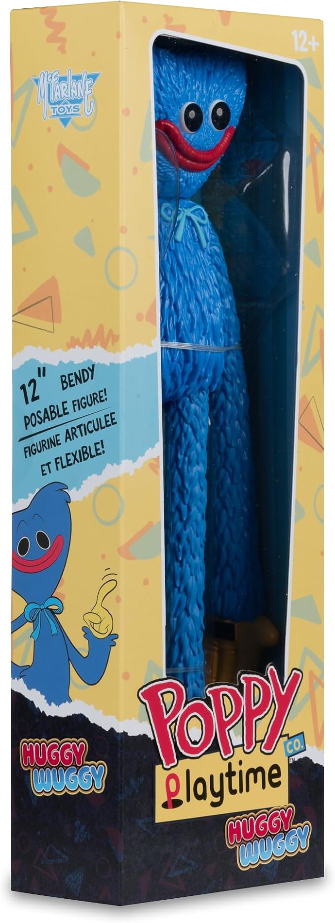 McFarlane Toys- Poppy Playtime Huggy Wuggy 12in Bendable Figure