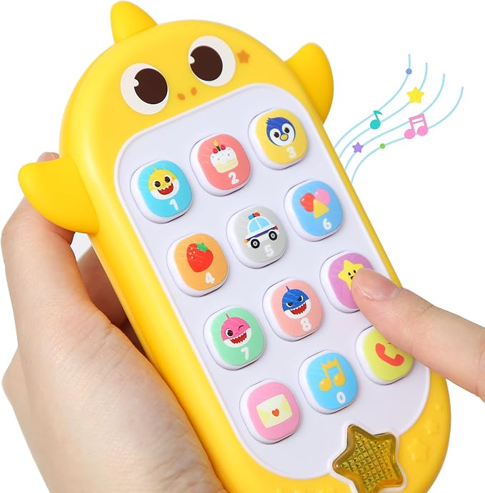 Pinkfong Baby Shark Sing & Learn Smart Phone and Book Set - Interactive Educational Book - Ages 1-3