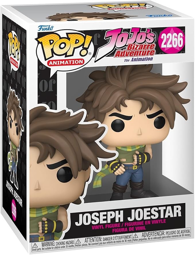 Funko Pop! Animation: JoJo's Bizarre Adventure - Joseph Joestar - Collectable Vinyl Figure - Gift Idea - Official Merchandise - Toys for Kids & Adults - Anime Fans