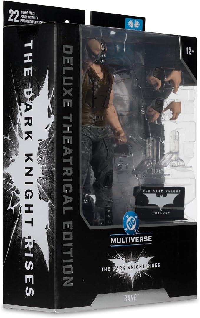McFarlane Toys- DC Multiverse Bane (The Dark Knight Rises) 7in Action Figure (Deluxe Theatrical Edition)