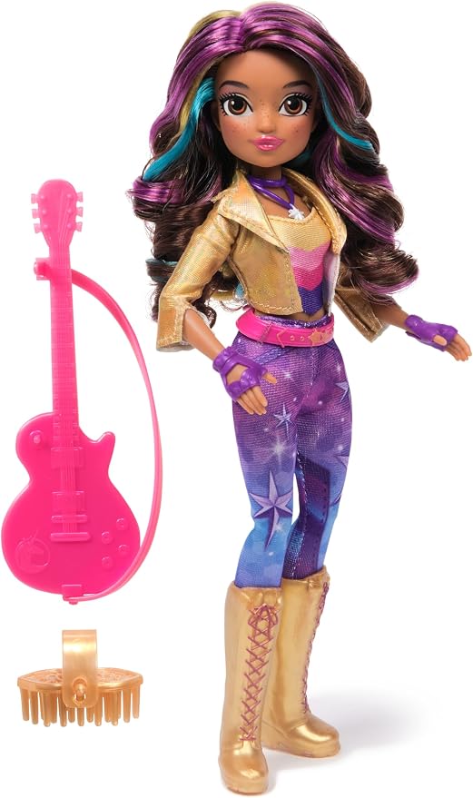 Unicorn Academy, Power of Friendship Sophia Doll with Guitar & 6 Fashion Accessories, 9.5”, Dolls & Unicorn Toys for Girls Ages 4 and up
