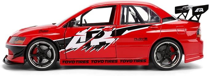 Jada Fast & Furious 2006 Mitsubishi Lancer Evolution IX Die-Cast Car 1:24 Scale Toys