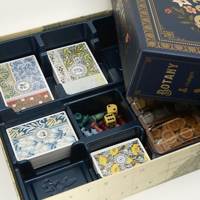 Botany Board Game | Family Board Game | Victorian Flower Hunting for Plant Lovers | Ages 8 and Up | for 1-5 Players | Easy to Learn - by Dux Somnium Games