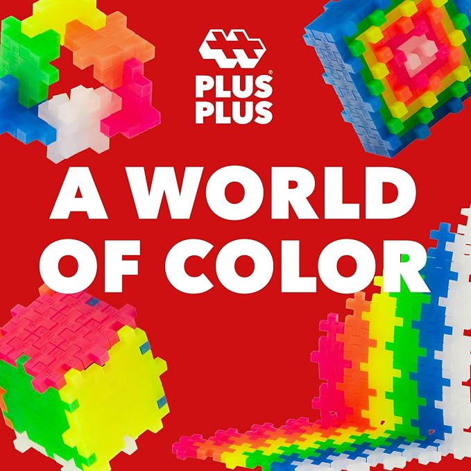 Plus Plus, Toy Tube Neon Mix