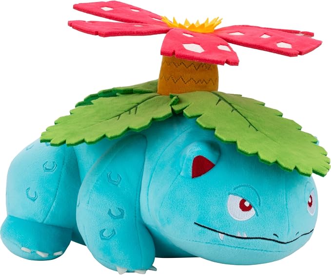 Pokemon Venusaur Plush - 12-Inch Soft Plush with Authentic Details