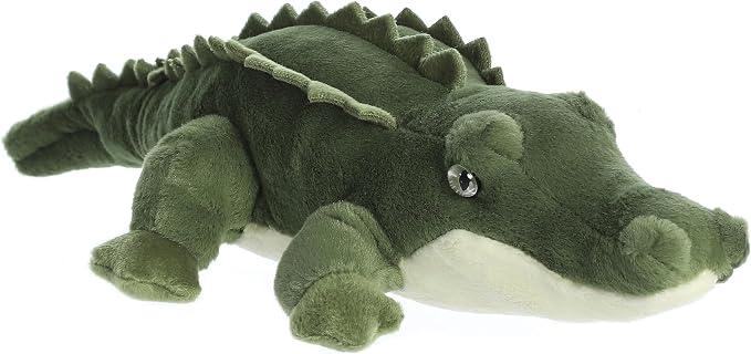 Aurora® Adorable Flopsie™ Swampy™ Stuffed Animal - Used to Create Imaginative Play Adventures - Perfect for Birthdays, Kids and Adults, All Ages - Green 16 Inches