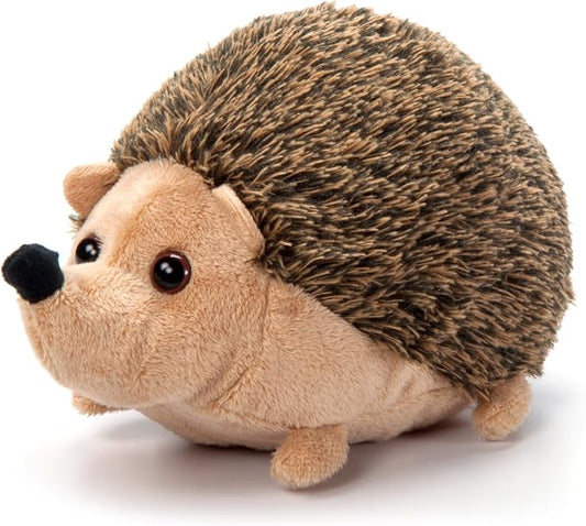 The Petting Zoo Hedgehog Stuffed Animal Plushie, Gifts for Kids, Scoopz Wildlife Animals, Hedgehog Plush Toy, 8 inches