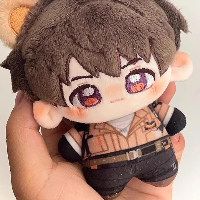 Love and deepspace Caleb Xia Yizou Pilot Plush Keychain Keyring Cosplay Backpack Doll Figure Pendant Game Merch