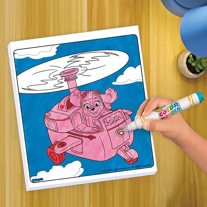 Crayola Color Wonder Nickelodeon Activity Pad Bundle (3pk), Mess-Free Coloring Set for Kids, Paw Patrol, Spongebob & Blue’s Clues, Travel Activity, Gift for Toddlers, 3+