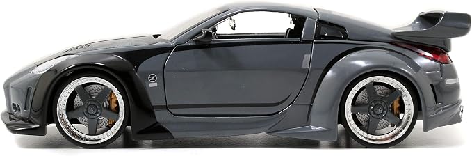 Jada Fast & Furious D.K.'s 2003 Nissan 350Z - 1:24 Scale Diecast Model Toys - Opening Doors, and Hood - for Collectors and Enthusiasts 8+ - Grey