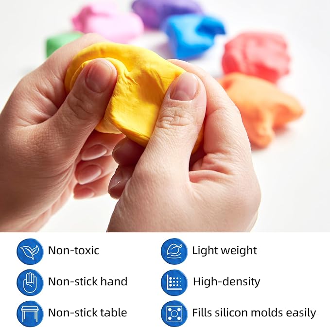 Moldable Cosplay Foam Clay Brown Colors (300g) – High Density and Quality for Intricate Designs | Air Dries to Perfection for Cutting with a Knife or Rotary Tool, Sanding or Shaping