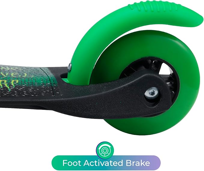 Kick Scooter for Kids, 3 Wheel Self Balancing, Light Up LED Wheels