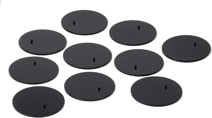 NECA - Black Figure Display Stand - Set of 10
