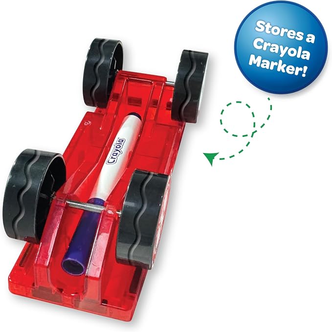 Crayola PIP-Mobiles Rolling Chassis Accessory for Magnetic Building Tiles – Add Wheels to Crayola PIP-Tile Sets – STEM Learning Toy for Kids Ages 3+ – Creative Educational Travel Toy - 2-Pack (Bold)