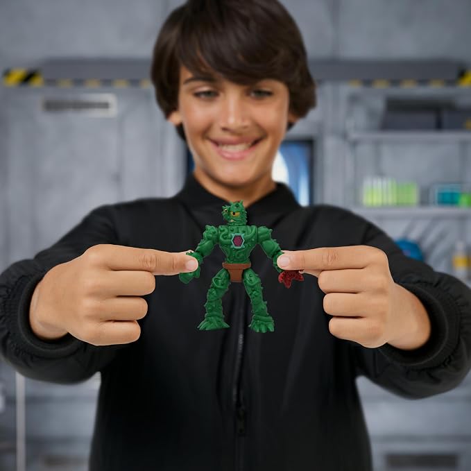 MrBeast Lab Hybrids Single Pack, Mix & Match Millions of Combinations to Create The Ultimate Beast and Reveal Individual Beast Parts to Create 1 of 10 4" Hybrid Figures, 30+ to Collect