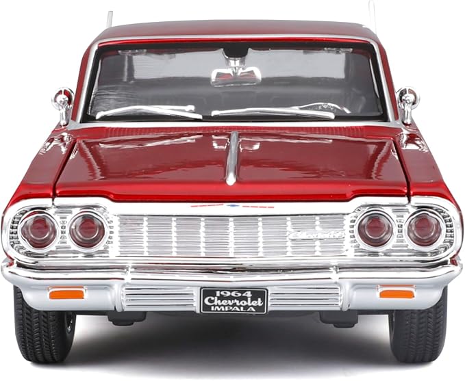 Maisto 1:24 Assembly Line 1964 Chevrolet Impala SS, Metallic Red